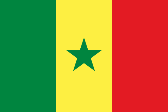 bandera de Senegal